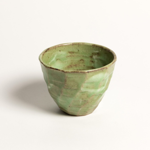 Gobelet Facettes Vert