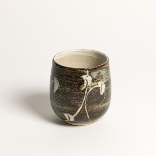 Gobelet rond lianes brunes