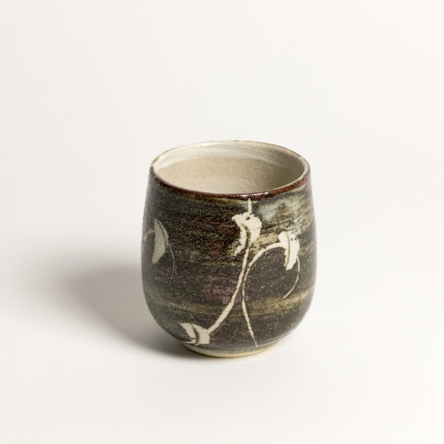 Gobelet rond lianes brunes