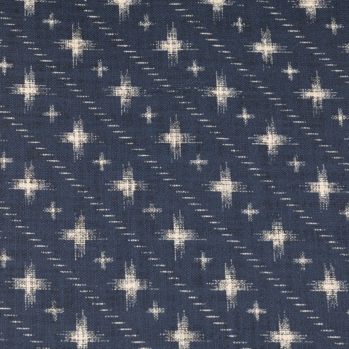 Tissus/m Indigo KasuriDiago