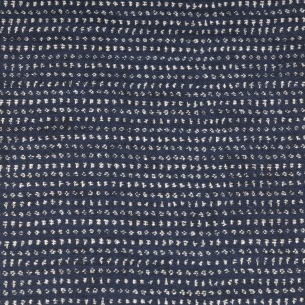 Tissus/m Indigo Mouchetis