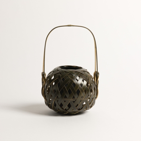 Corbeille ikebana anse Kaki