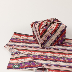 Furoshiki Cot.50 Bandes Kawaï