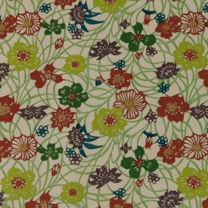 Papier Washi Katazome Champêtre