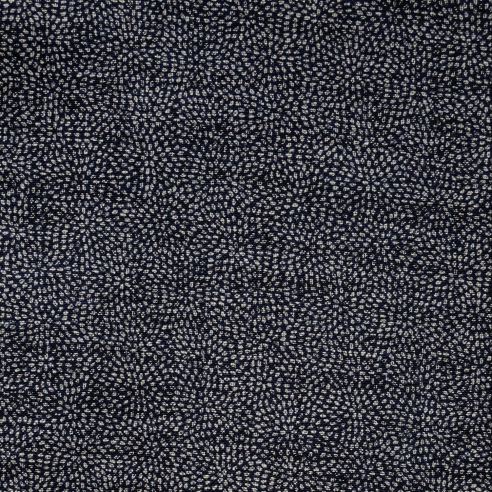 Tissus/m Indigo Pétales