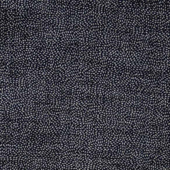 Tissus/m Indigo Pétales