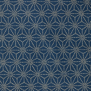 Tissus/m Asa Sashiko Bleu