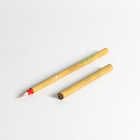Pinceau Poil de Lapin Bl/rouge