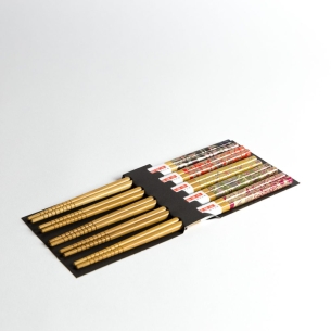 Set 5 Baguettes Fleurs Goldy