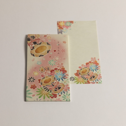 Bloc papier long "Kofu Tambours"