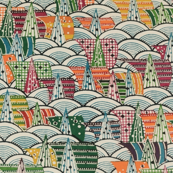 Papier washi Katazome bateaux