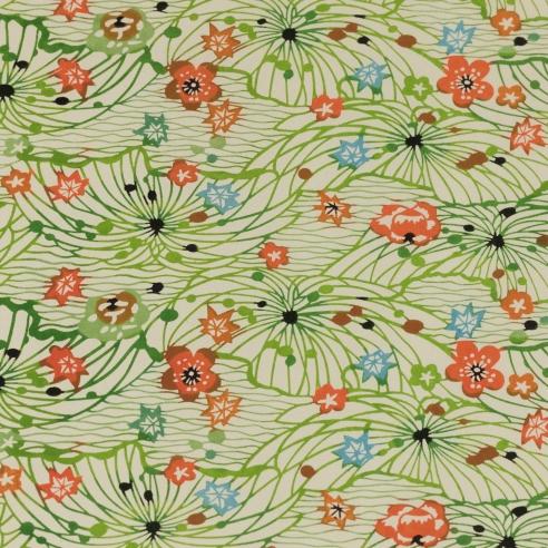 Papier washi Katazome "Résille"