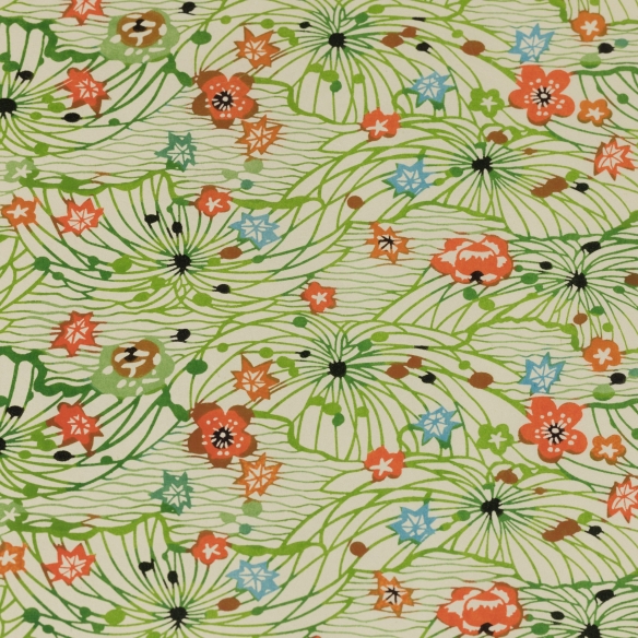 Papier washi Katazome "Résille"