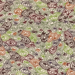 Papier washi Katazome "Pelotes"