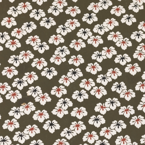 Papier Washi Katazome Fleurs