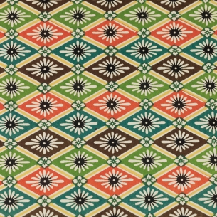 Papier washi Katazome "Losanges"