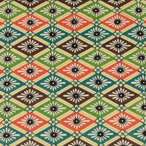 Papier washi Katazome "Losanges"