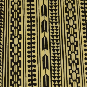 Papier washi Katazome "Black Géo"