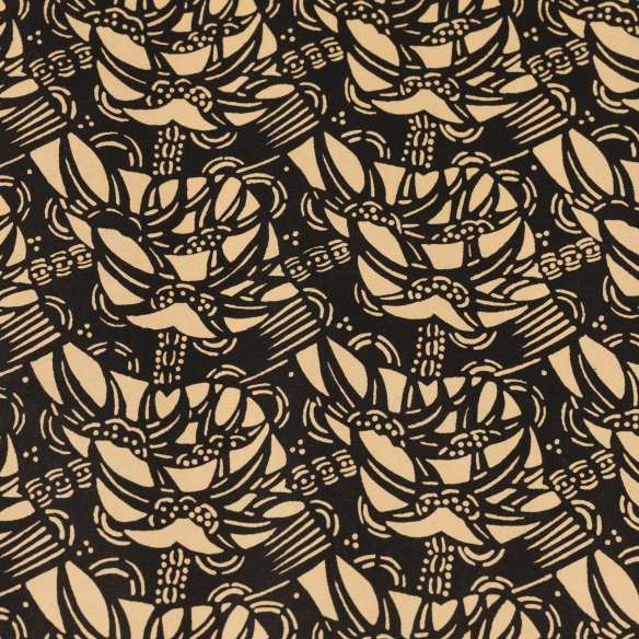 Papier washi Katazome Black