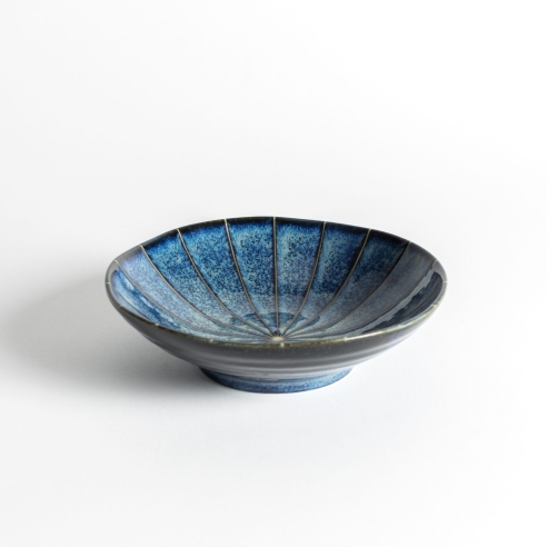 Coupe porcelaine "Étoile outremer"