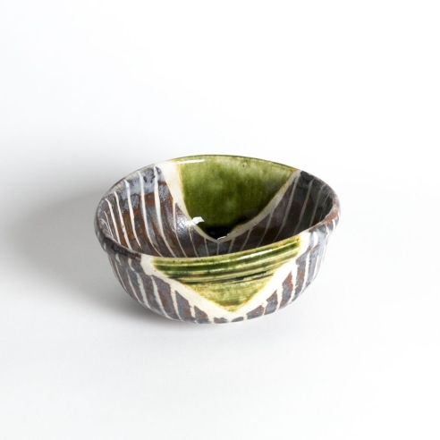 Coupe Ovale Oribe Tokusa Brun