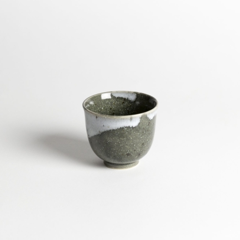 Sencha émail Gris-Blanc