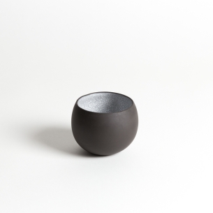 Bol à thé rond "Yixing" noir mat