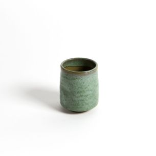 Gobelet vert pincé