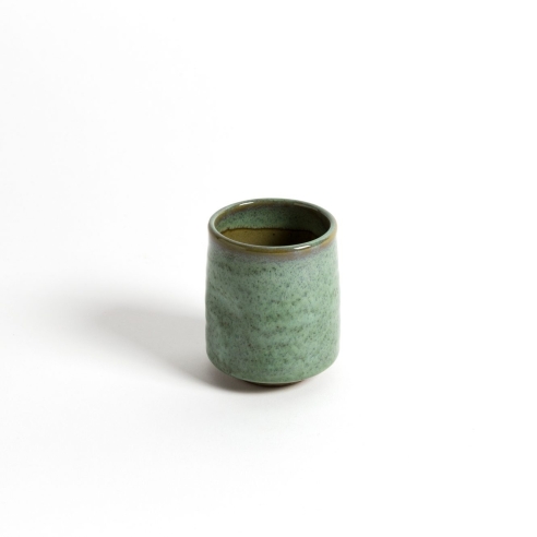 Gobelet vert pincé