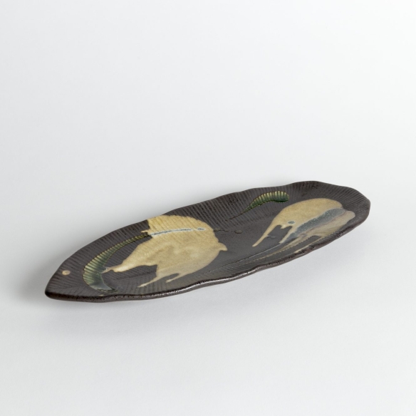 Plat Feuille Goldy