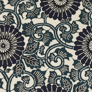 Papier washi Katazome Chrysanthème