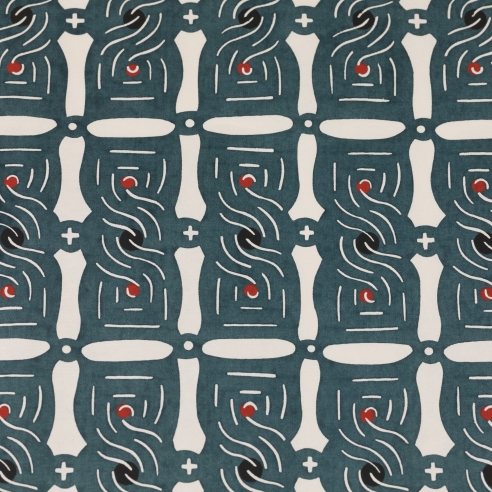 Papier washi Katazome Torsades