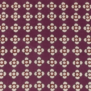 Papier washi Katazome mauve