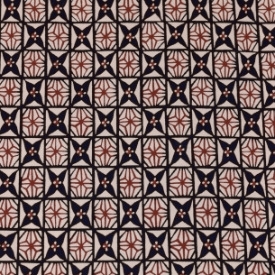 Papier washi Katazome Damier