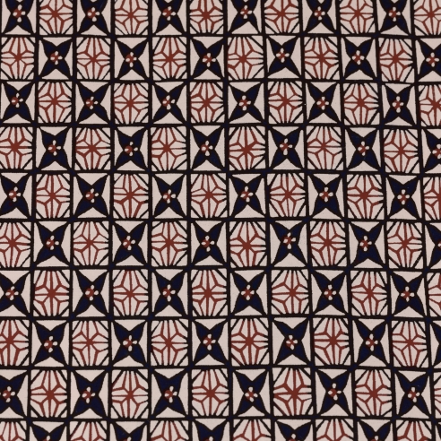 Papier washi Katazome Damier