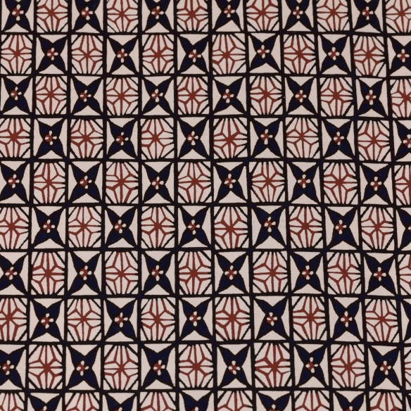 Papier washi Katazome Damier