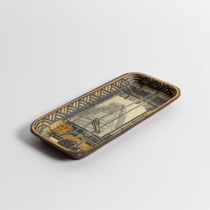 Plateau rectangulaire en papier PM Mingei Foyer