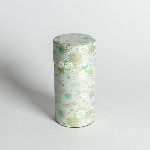 Boîte à thé "Prairie" silver
