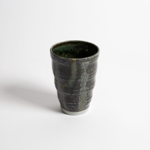 Gobelet haut Tenmoku Brut