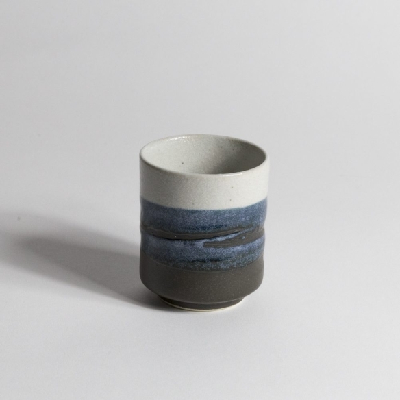 Gobelet Ecume Bleu-Noir