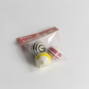 Set 3 Toupies Kaki