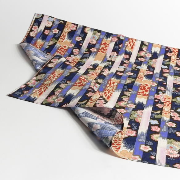 Furoshiki 50 Bandes Fleurs