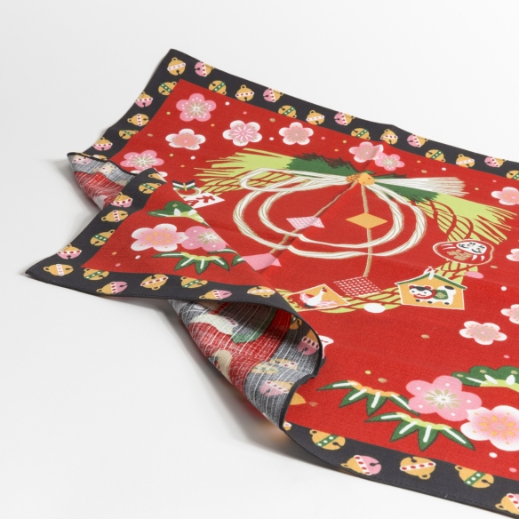 Furoshiki 50 Neko et nouvel An