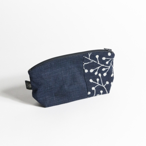 Bourse Zip Aizome