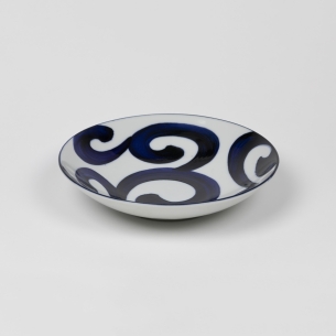 Assiette creuse Tourbillons