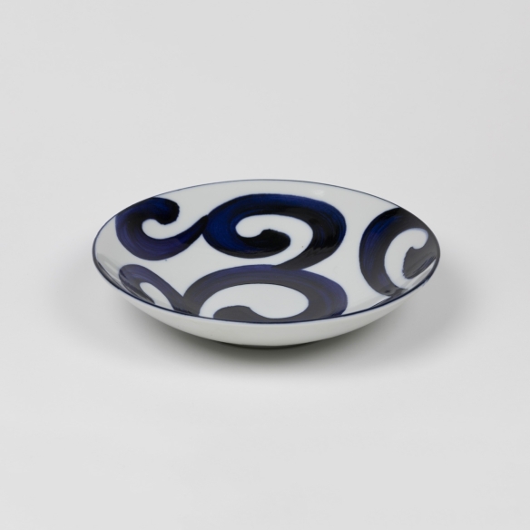 Assiette creuse Tourbillons