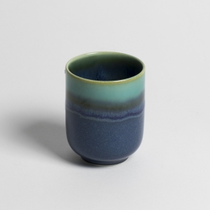 Gobelet émail Turquoise