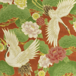 Coton/m Beauty Crane Orange