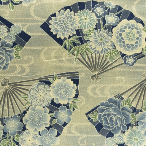 Coton/m Azul Fan Gris-Clair