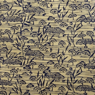 Papier Washi Katazome Marais